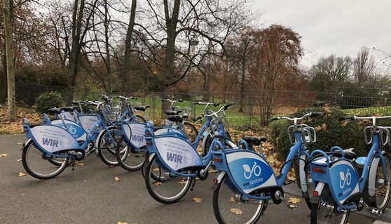 Bike-Sharing kann eine Alternative zum Auto sein