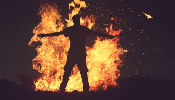 Sieht so der Feuerteufel aus? (Symbolbild)