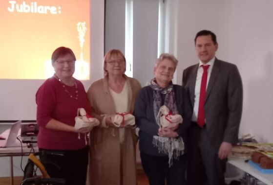 Helga Pfahler, Carola Götz, Gabi Schorpp, Johannes Fechner