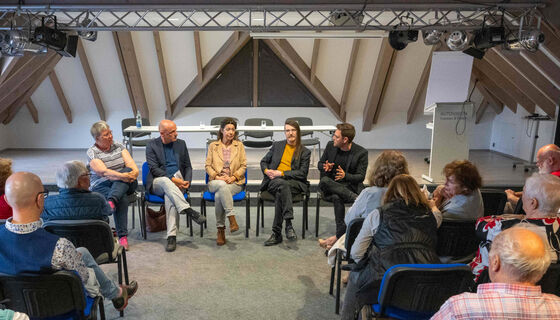 Esther Kraus, Daniel Born, Ursula Pfohl, Christian Fein und Florian Wahl (vlnr) | Foto: woga Fotografie Wolfgang Gans