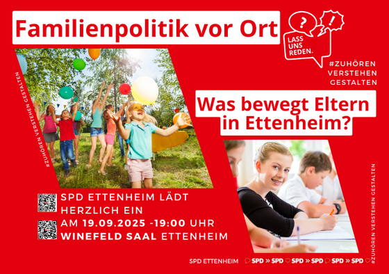 Info Flyer Familienpolitik